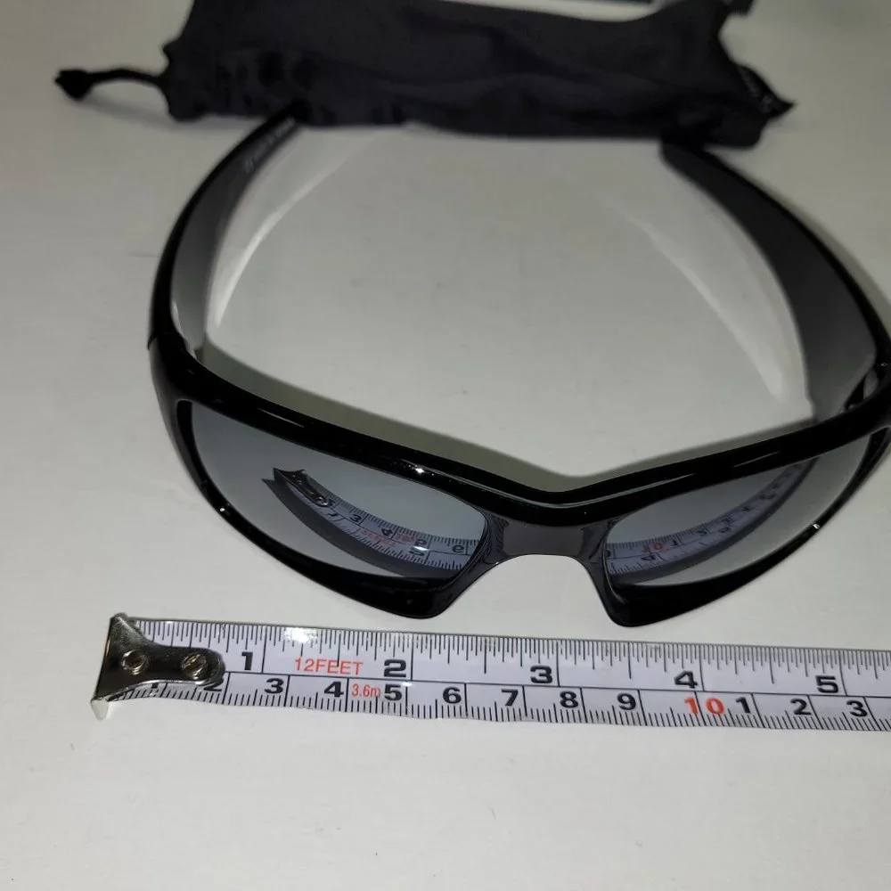 Serfas Mash Sunglasses Gloss Black With Silver Lenses #5011 Retail $50 - Picture 13 of 13